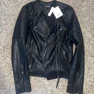 TOPSHOP New faux leather jacket